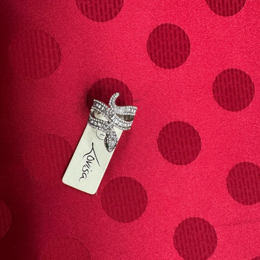 Silver Snake Ring - Picture 2 of 3